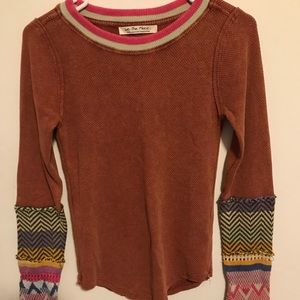 Free People alpine cuff tee